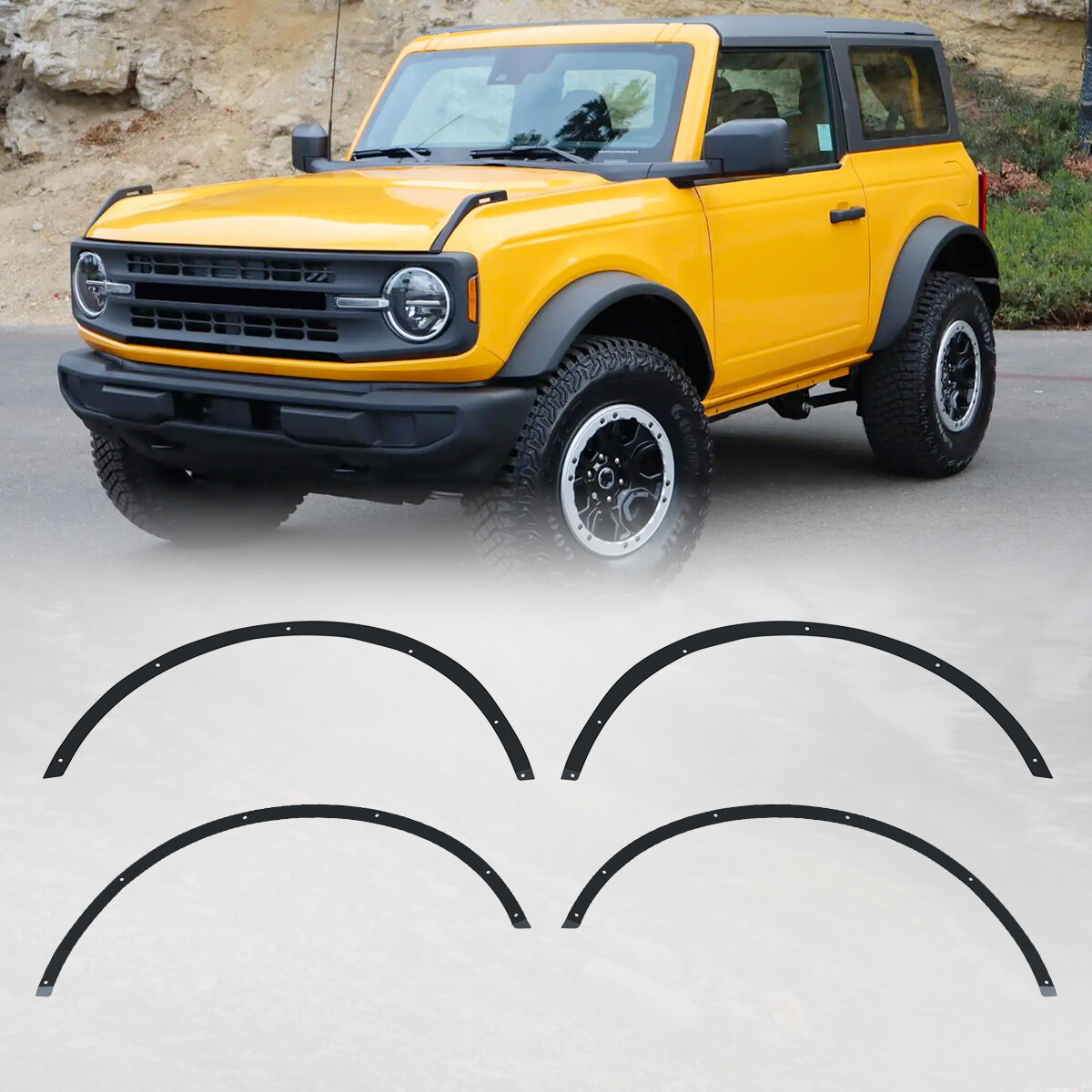 Ford Bronco Steel Fender Flares for Ford Bronco 2021-2023