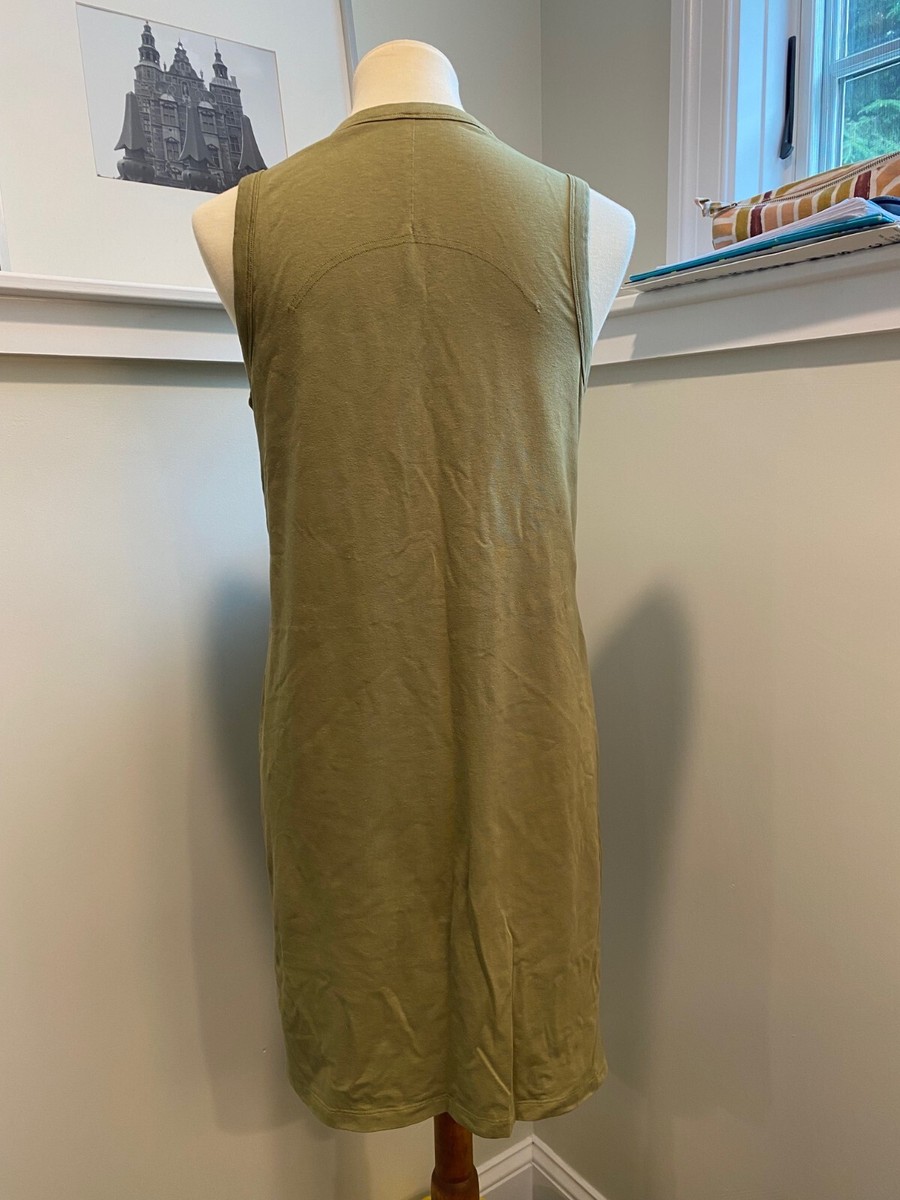 Lululemon Classic Fit Cotton Blend Dress Olive 4/6 | eBay
