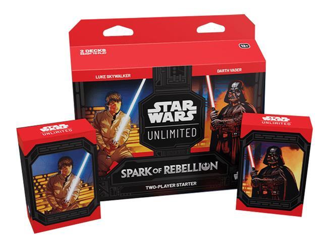 ASMODEE STAR WARS UNLIMITED - STARTER SET SPARK OF REBELLION - ING