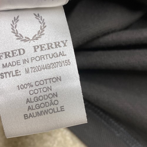 Fred Perry T-Shirt XS Men's Brown Crewneck Logo Vintage Deadstock BNWT - Picture 5 of 9