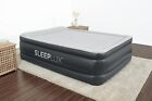 Inflatable Air Mattress Built-in Pump Pillow Usb Charger 22 Inch Tall Queen