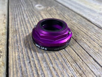 Jeu De Direction VTT Vintage TANGE LP-5 – 1-1/8 Fileté – Écrou De Verrouillage Violet NOS