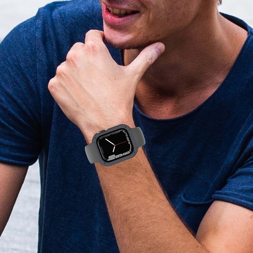 For iWatch Series 10 9 7 6 5 3 1 SE Ultra Screen Protector Rugged Slim Fit Case - Picture 32 of 38