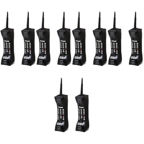 5 Pieces Inflatable Child Toy Black Phone Party Favors Cellphone - 第 7/12 張圖片