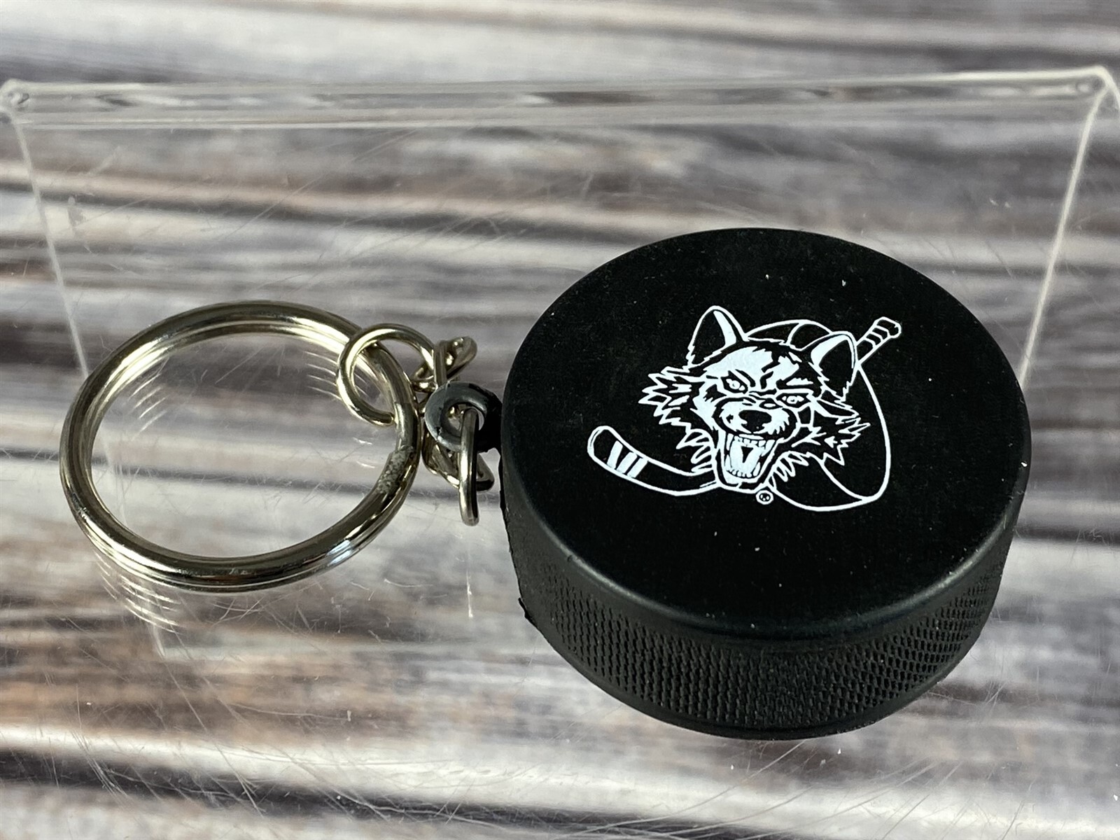 Chicago Wolves Chevy Mini Hockey Puck Keychain eBay