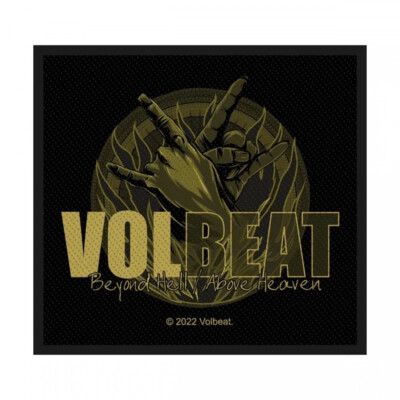 VOLBEAT - Beyond hell Above heaven Patch Aufnäher  10 x 10cm