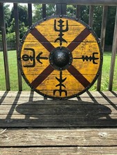 Medieval Viking Shield Ragnar Viking Shield Battle Ready Viking Shield Halloween