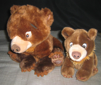 Disney Store KODA BROWN BEAR PLUSH Lot Brother Bear Disneyland Stuffed Animal