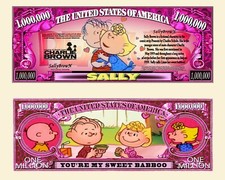 OUR SALLY BROWN CARTOON DOLLAR BILL (2 EA)