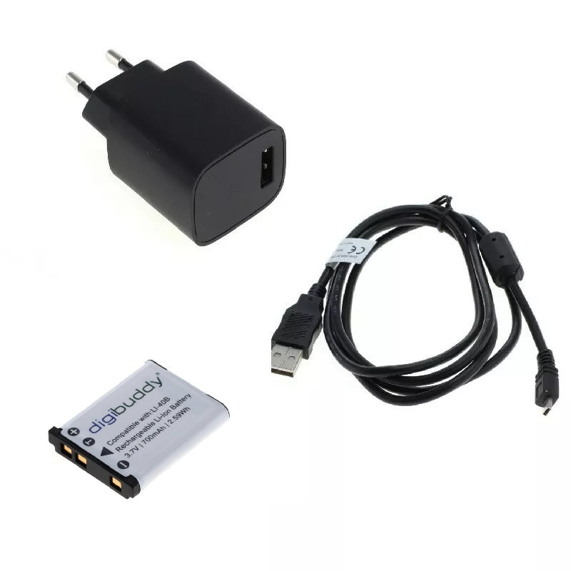 Jbl Ladekabel OTB USB-Ladekabel Für Fujifilm FinePix J Serie – 1,5 Meter Langes Rundkabel USB Kabel Weiß