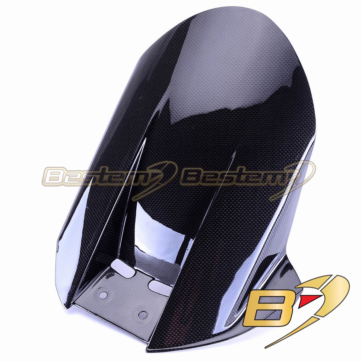 【バイイー】 2004-2005 ZX10R ZX-10R Carbon Fiber Rear Tire Hugger Mud