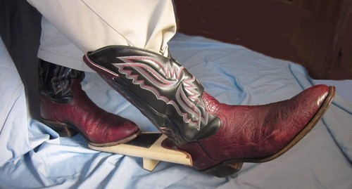 Stiefelheber Bootjack Abzieher Entferner Holz NEU Made in USA Wathose Westernreiten - Bild 2 von 4