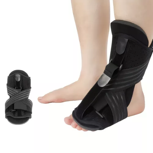 Plantar Fasciitis Night Splint Adjustable Straps Relief Night Splint - Picture 4 of 13