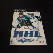  NHL 2001 - Playstation 2 PS2 Game, Case and Manual