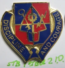 Army DI dui cb 2nd INFANTRY DIVISION 1st Brigade SPECIAL TROOPS BATTALION STB