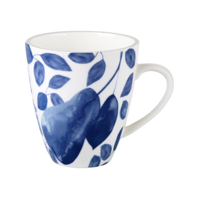 Maxwell & Williams AW0612 Becher 350 ml GIVERNY Blau, Porzellan