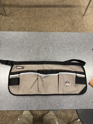 #ad #ad Ergodyne Arsenal 5706 Canvas Waist Tool Apron with 13 Pockets Gray d1 $19.99