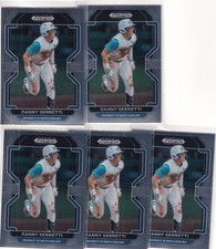 LOT (5) 2022 PRIZM DRAFT RC DANNY SERRETTI DETROIT TIGERS ROOKIE BASEBALL #1191