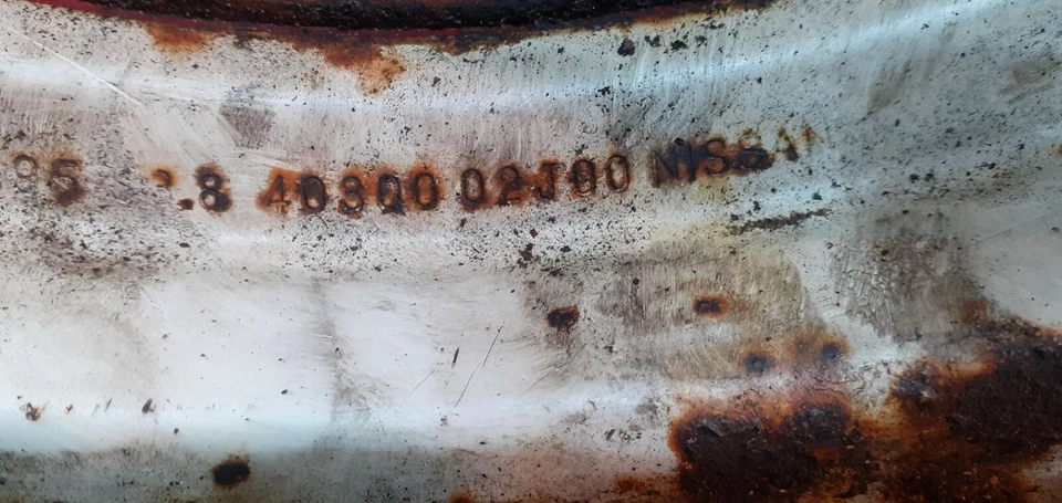 Hyundai Galloper II Stahlfelge Reifen Dotz Felge 7 J 15 Zoll 4030002J00 Nissan🚛 - Bild 2 von 4