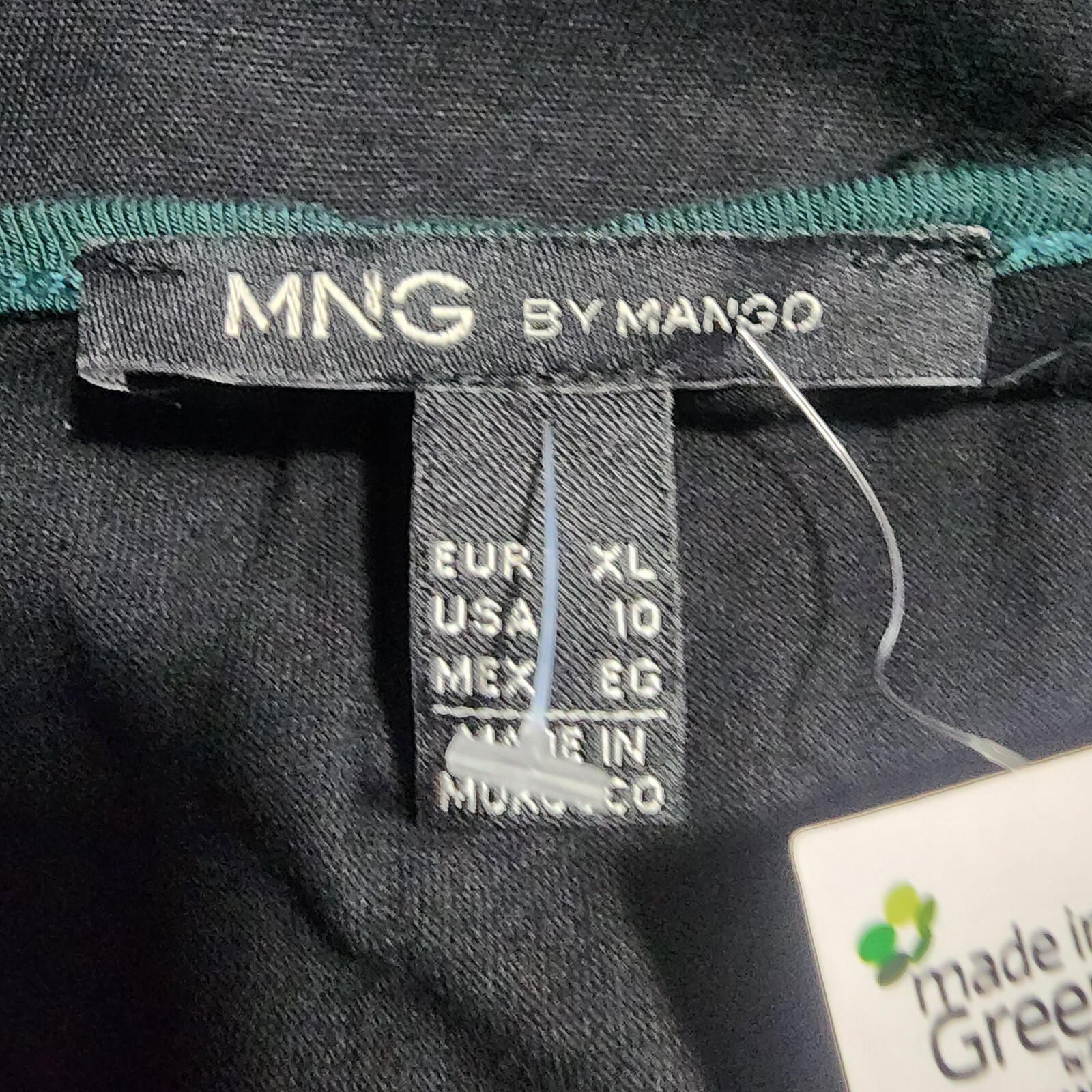 New!!! MANGO Size 10 Lightweight Viscose Blouson Tulip Hem Shirred Lined Dress thumbnail 12