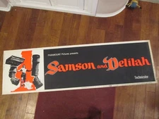 Samson And Delilah   -      Movie Poster Banner - Mature -Lamarr