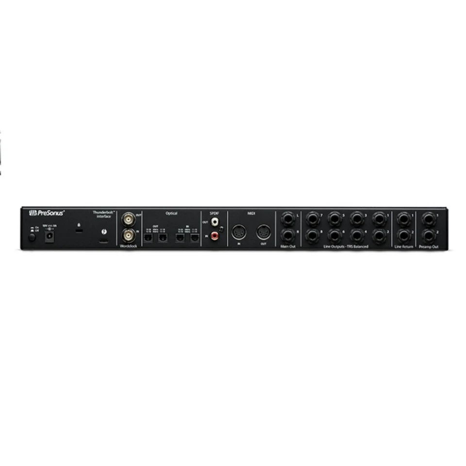 PRESONUS QUANTUM 2626 Rackmount Thunderbolt 3 High Definition Audio Interface - Image 3 of 4