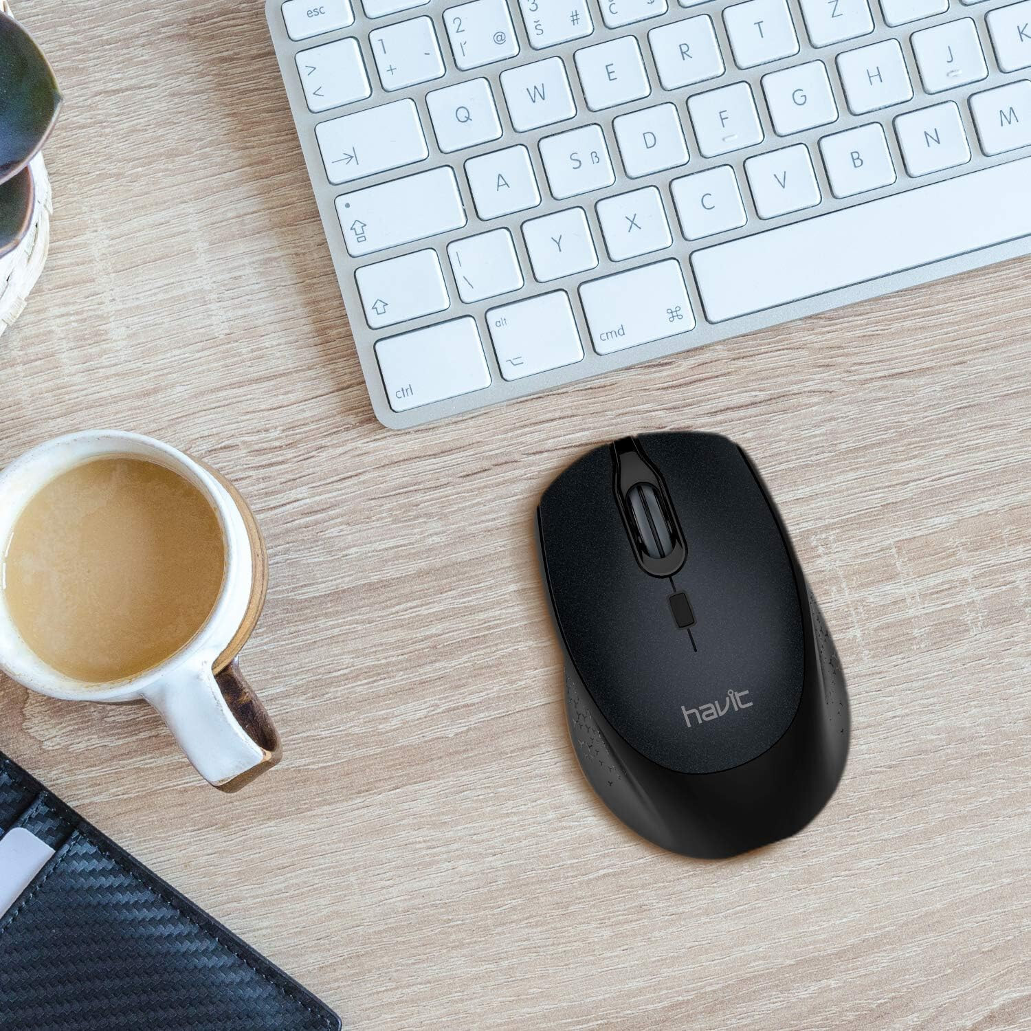 Havit HV-MS56GT Universal Wireless Optical Mouse Mouse Black Free Shipping New