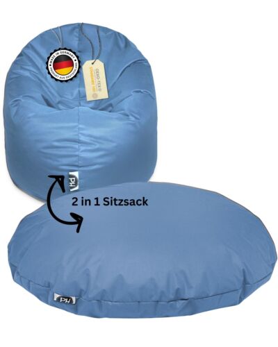 Patchhome 2 Varianten in 1 Sitzsack Sitzkissen Beanbag Gamer Kissen Tobekissen - Bild 25 von 199