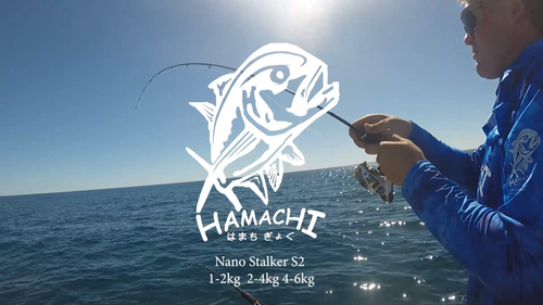Hamachi Nano Stalker S2 JDM 1-2kg ultra light Japanese spin fishing rod pole - Video 1 of 1