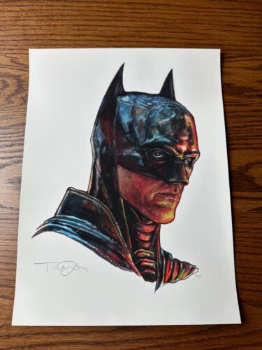 Tim Doyle - The Batman Portrait Limited Edition Movie Art Print BNG | Mondo