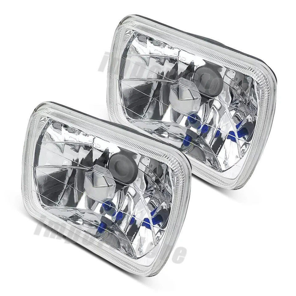 Faros LED de haz alto/bajo de 7x6" 5x7"" para Jeep Grand Wagoneer 1984-1988 1990-1991 Foto 2 de 4