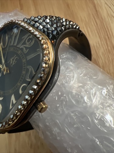 Jimmy Crystal Swarovski Watch WJ621 BLACK - Picture 6 of 15