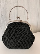Woven clutch purse