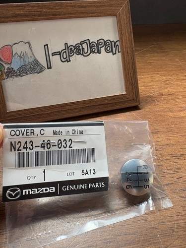 Mazda Miata MX5 MX-5 OEM NC ND 6-Speed Manual Gear Shift Knob N244-46-030B set - Imagen 4 de 5