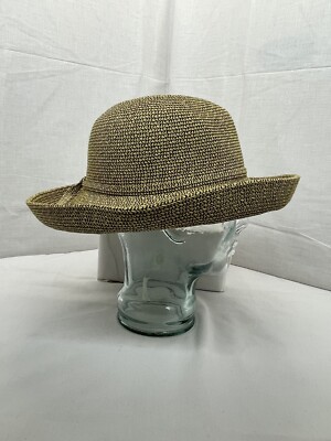 Toucan Collection Woven Hat Stripe Sailor Toyo Straw Dress Hat - Made to Order – Village  main image 4