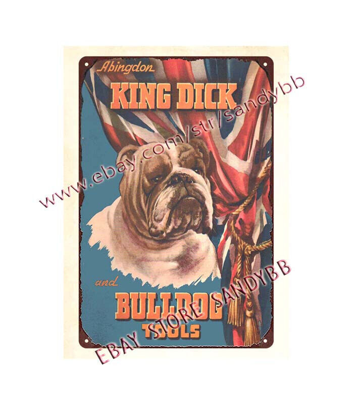 interior decoration 1947 Abingdon King Dick Bulldog Tools metal