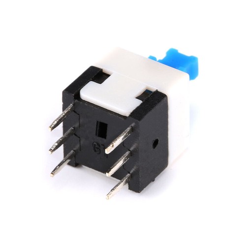 5.8/7/8/8.5mm PCB Tact Push Button Switch Self-Locking/Momentary DPDT 6 Pin DIP - Picture 4 of 11