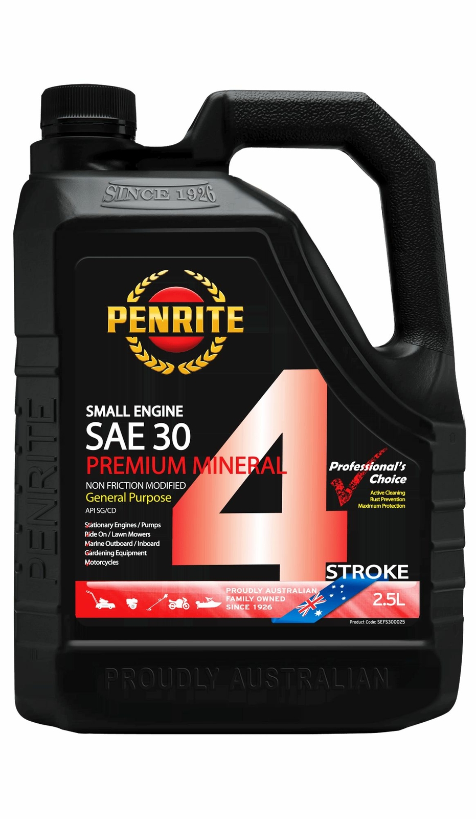 Penrite Small Engine 4 Stroke Oil SAE 30 2.5L eBay