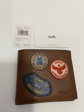 Coach's Men AMER PATCH DBL BILL F30775 QB/Saddle 227259JAX