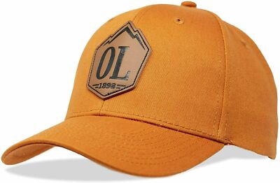 Guide Life Cap Outdoor Life Logo, MID Profile, Full Back Orange NWT