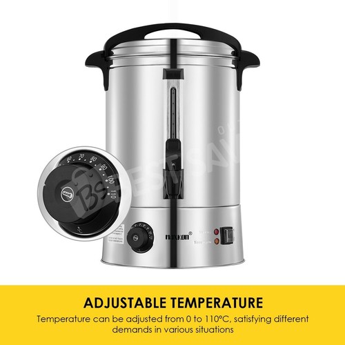 Maxkon 15L Hot Water Boiler Urn Instant Hot Water Dispenser Dual Layer Stainless - Picture 8 of 12