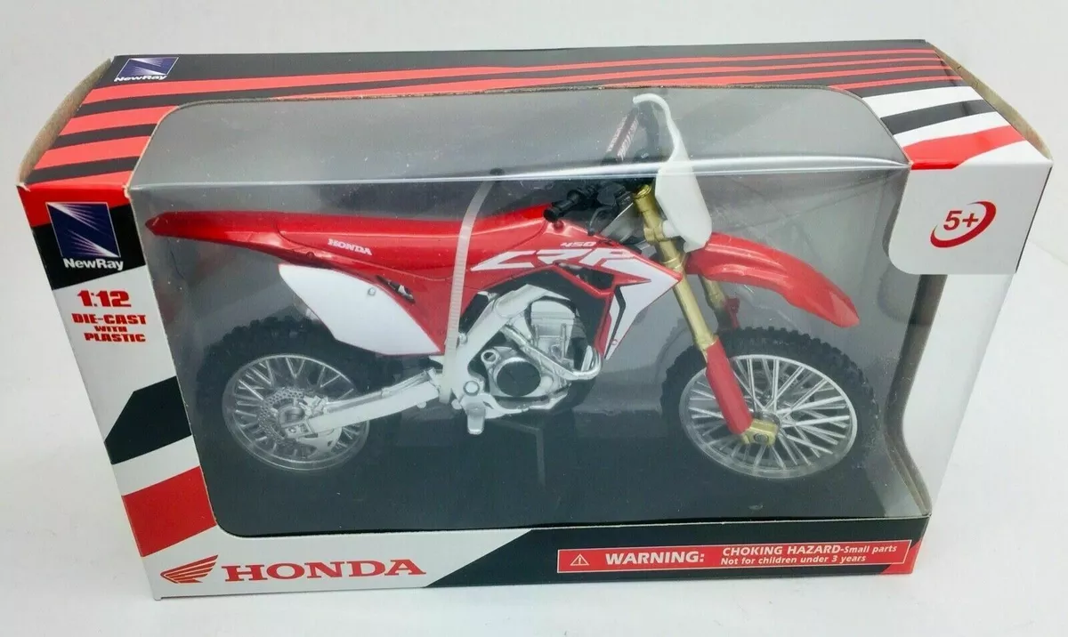 New Ray Honda CRF 450 2017 2019 1 12 Toy Model Factory MX Motocross Bike
