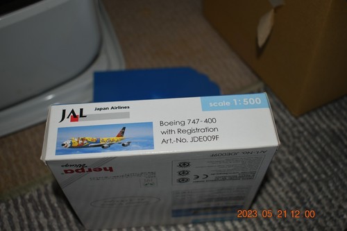 Rare 1:500 Herpa JAL B747-400 Dream Express No.6 JA8084 Dream Story - Picture 3 of 7