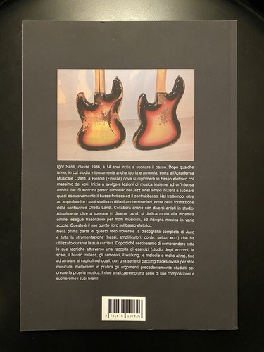 Jaco Pastorius Complete Study: Volume 1 (Italian) by Igor Sardi - Picture 2 of 2