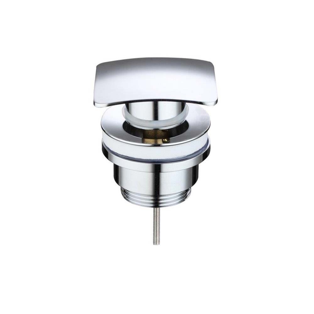 PILETTA LAVABO CLICK-CLACK TAPPO QUADRO 1" 1/4 Pilette