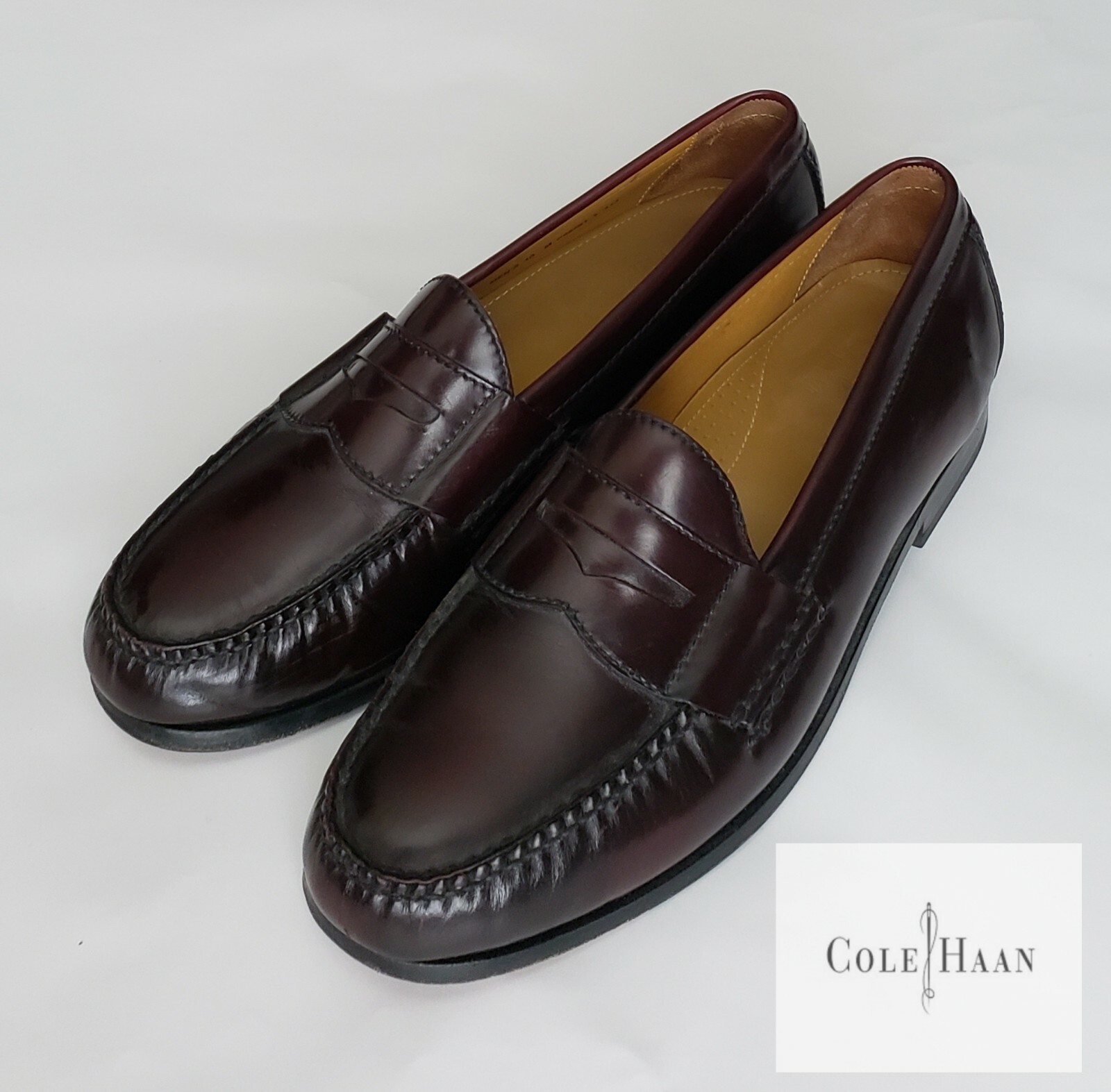 Men's COLE HAAN Cordovan Leather Dress 