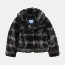 Nine West Faux Fur Coat / Size M / Womens / Multicoloured / Acrylic