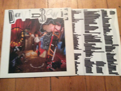 David Bowie - Never Let Me Down [LP Album Vinyl] 1987 OIS