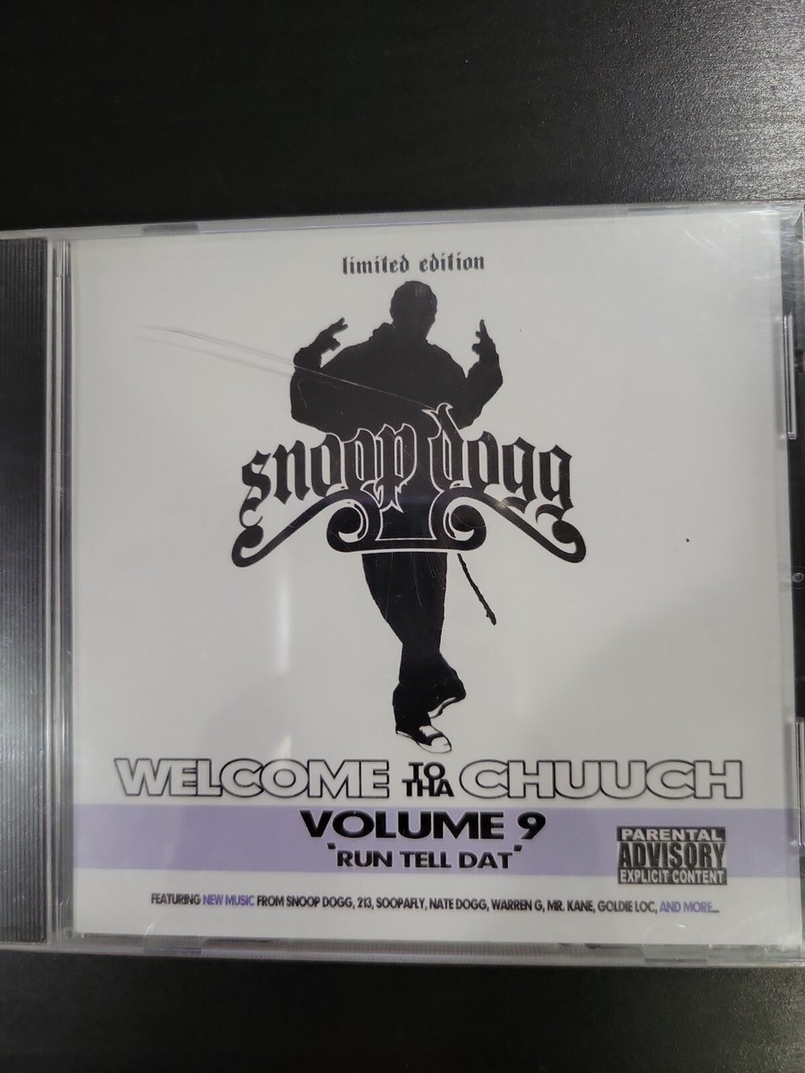 RARE LIMIT EDITION Bigg Snoop Dogg Welcome to tha Chuuch