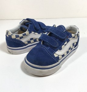 blue checkered vans shoes